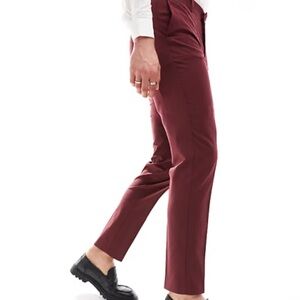 ASOS Deep Red Trousers